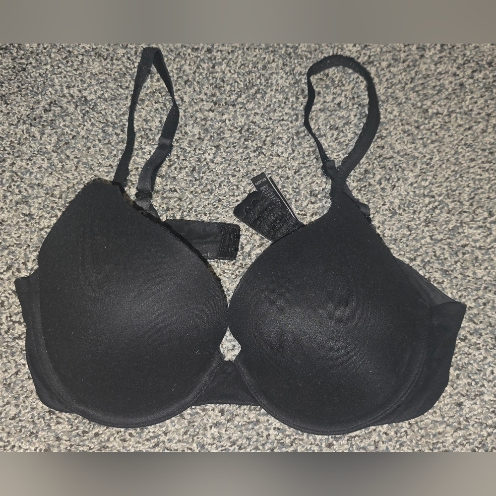 Body by Victoria size 32C lightly lined demi bra Black - Picture 2 of 6